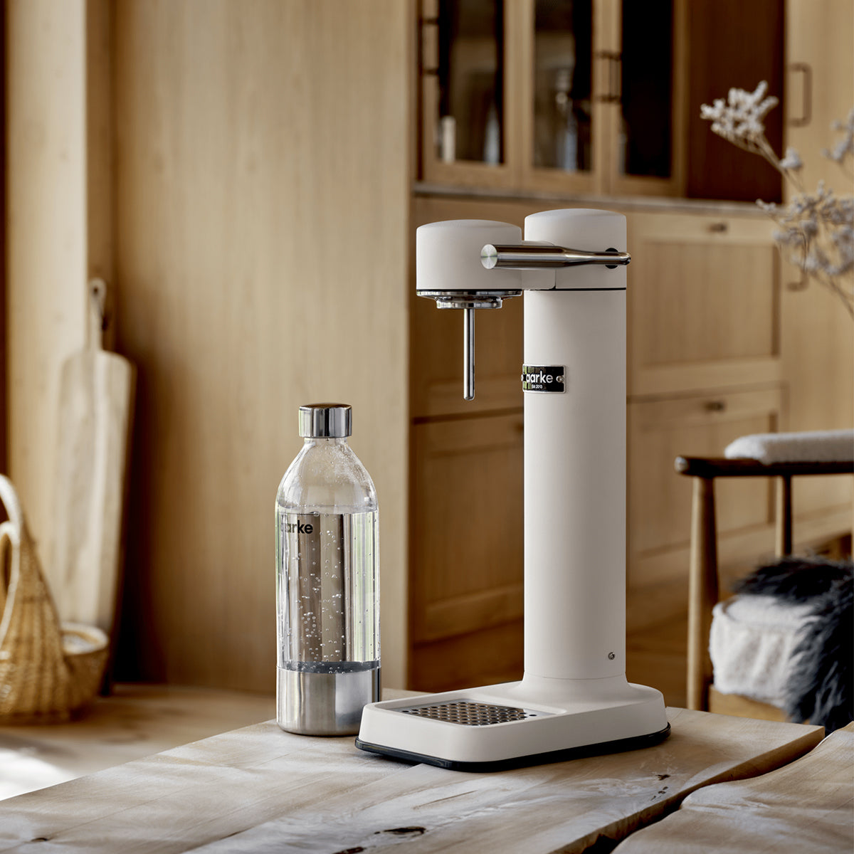 Aarke Carbonator 3 Matte White Sparkling Water Maker Sparkling Water Maker