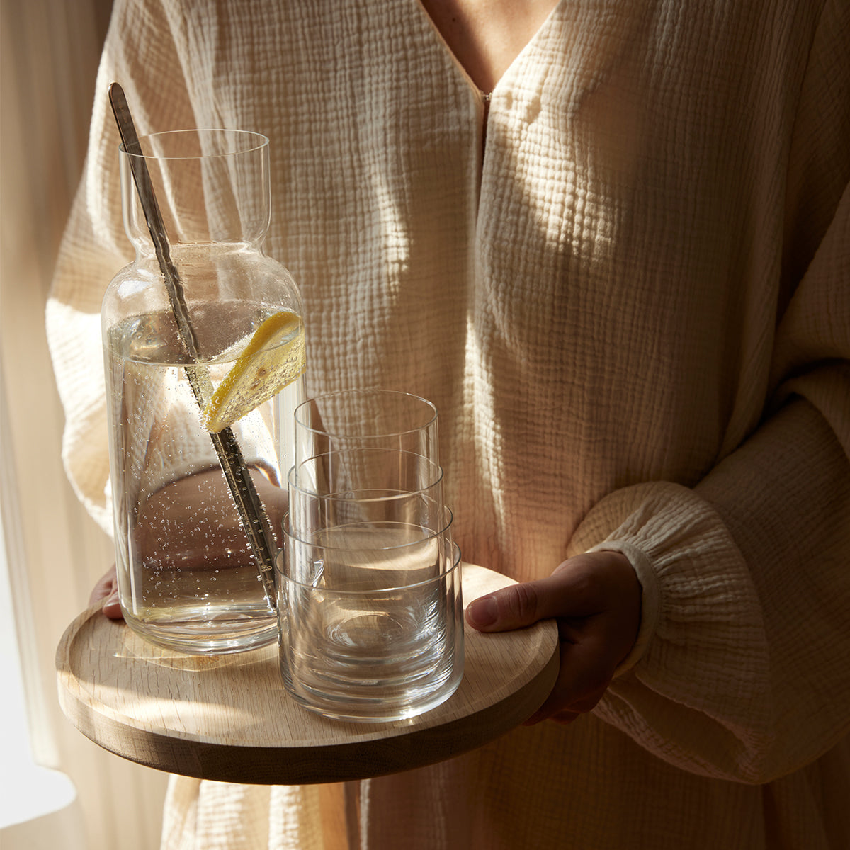 Aarke Nesting Carafe & Mixing Spoon
