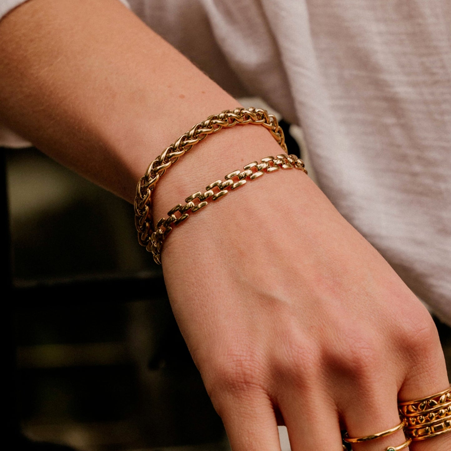 AEC Paris Bracelet Justine Gold