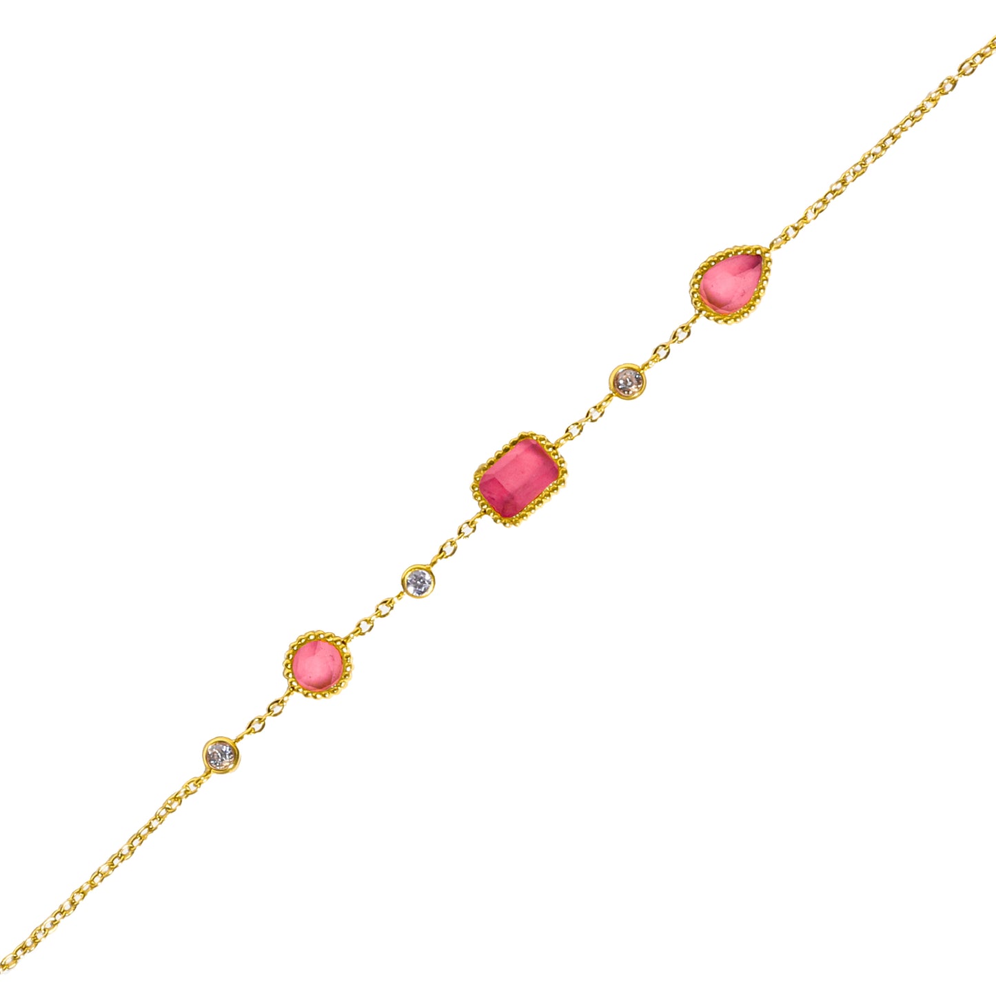 AEC Paris Bracelet Pelagia Rose Agate