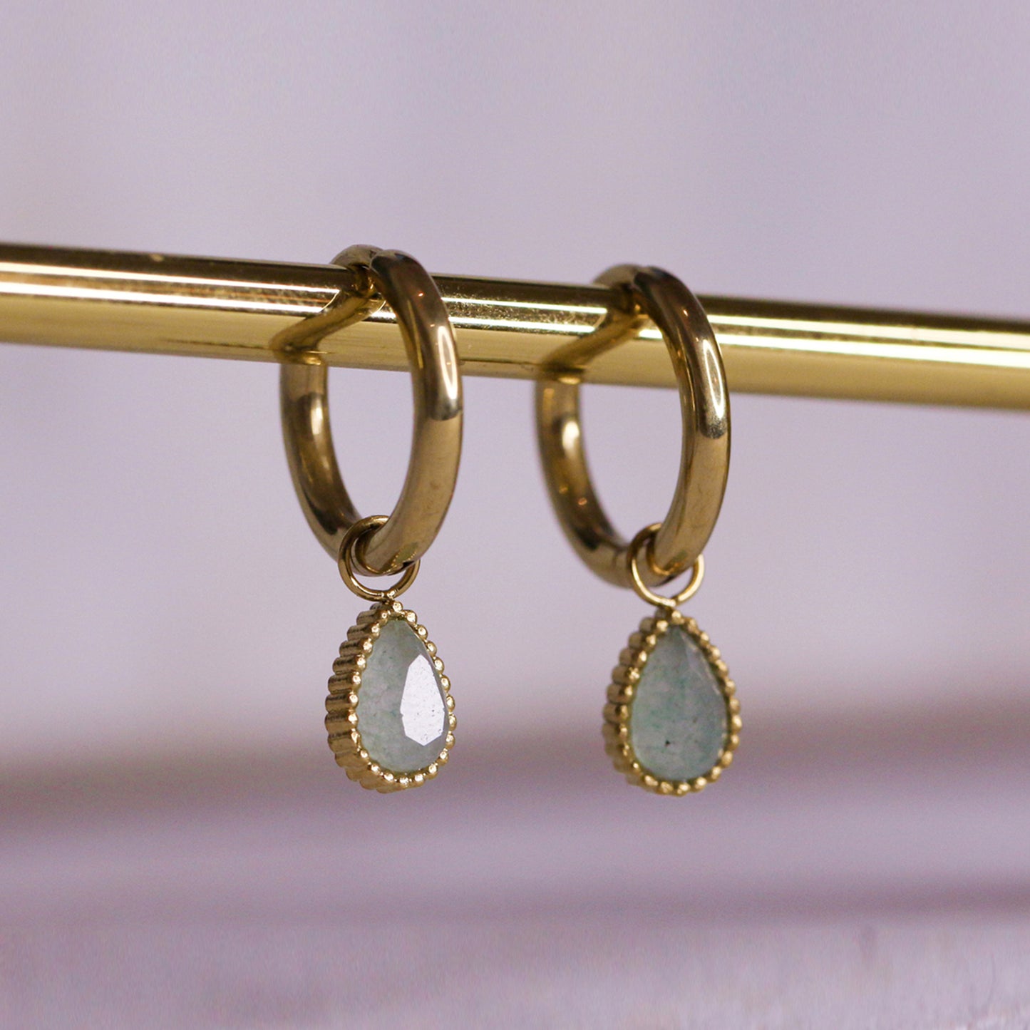 AEC Paris Earrings Helios Labradorite