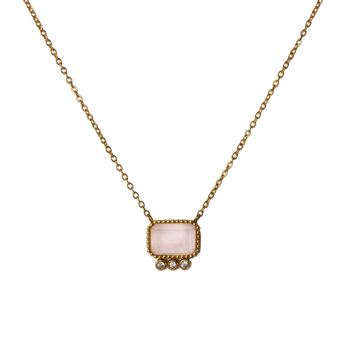 AEC Paris Necklace Thetis Watermelon Quartz