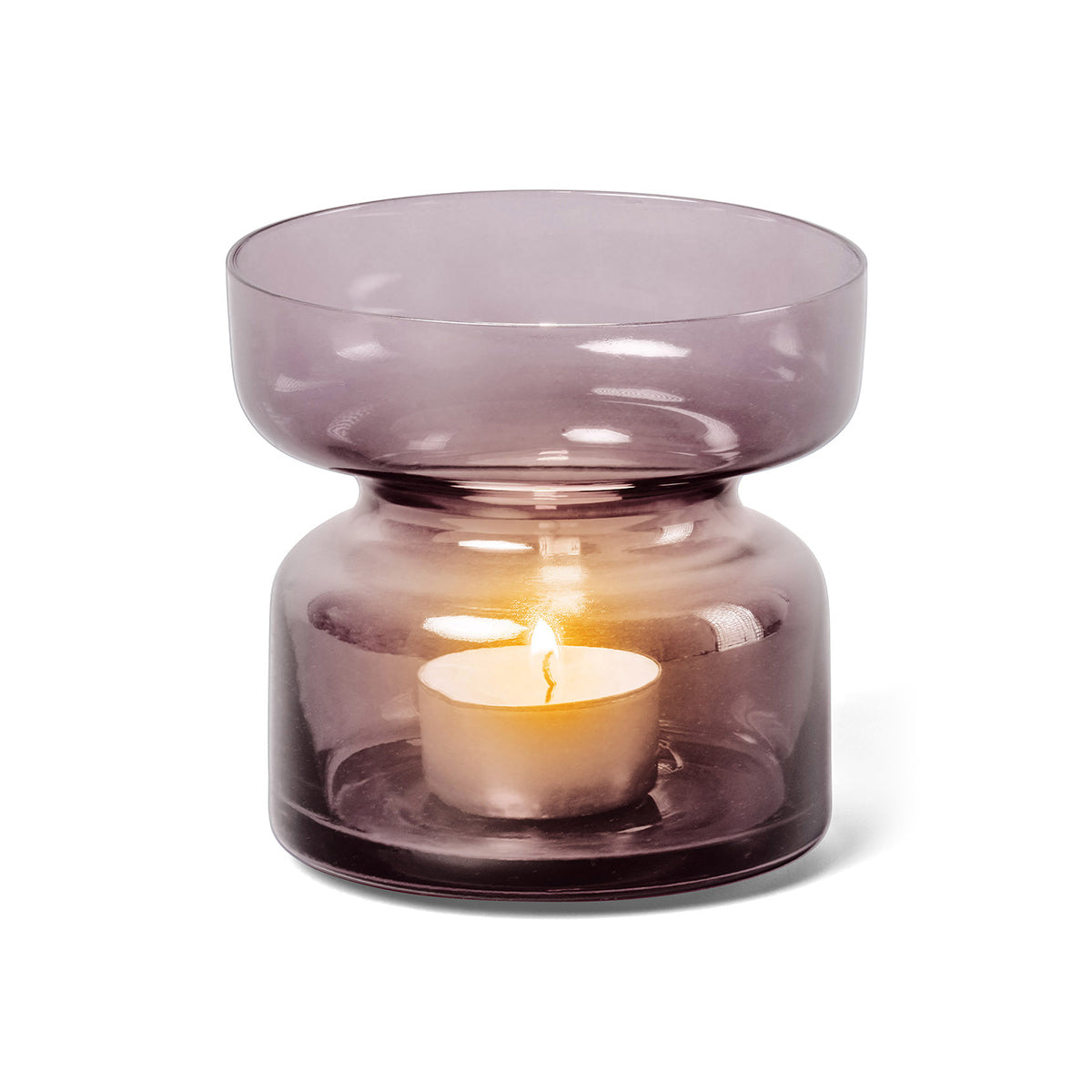 Aery Living Copenhagen Candle Holder Amethyst