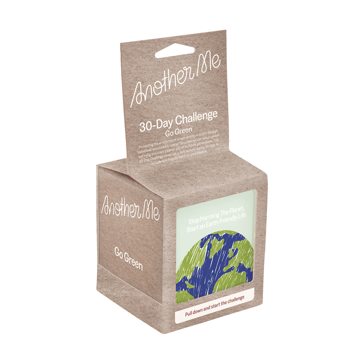 Another Me 30 Day Challenge Go Green Paper Activity Game Paper Activity Game
