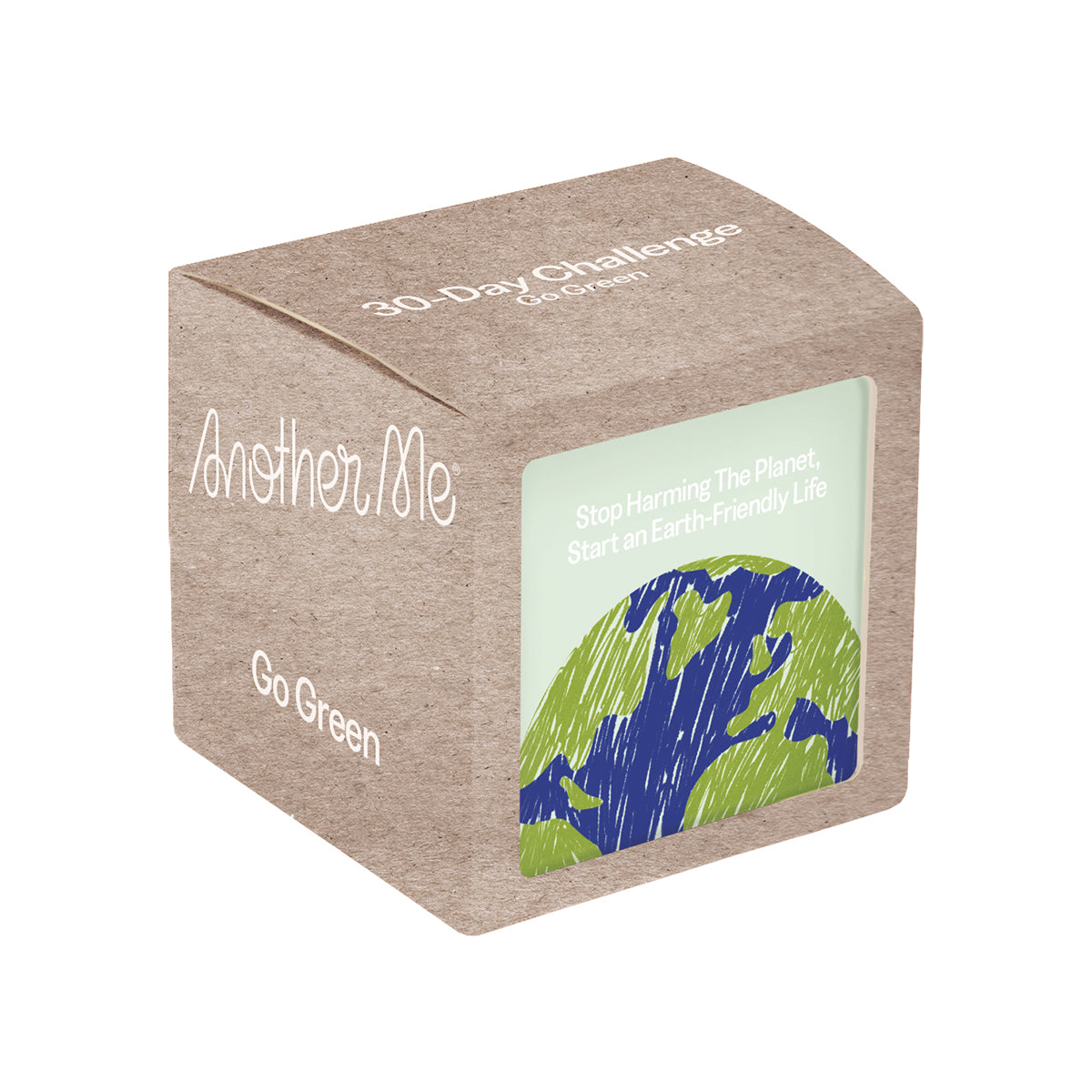 Another Me 30 Day Challenge Go Green Paper Activity Game Paper Activity Game