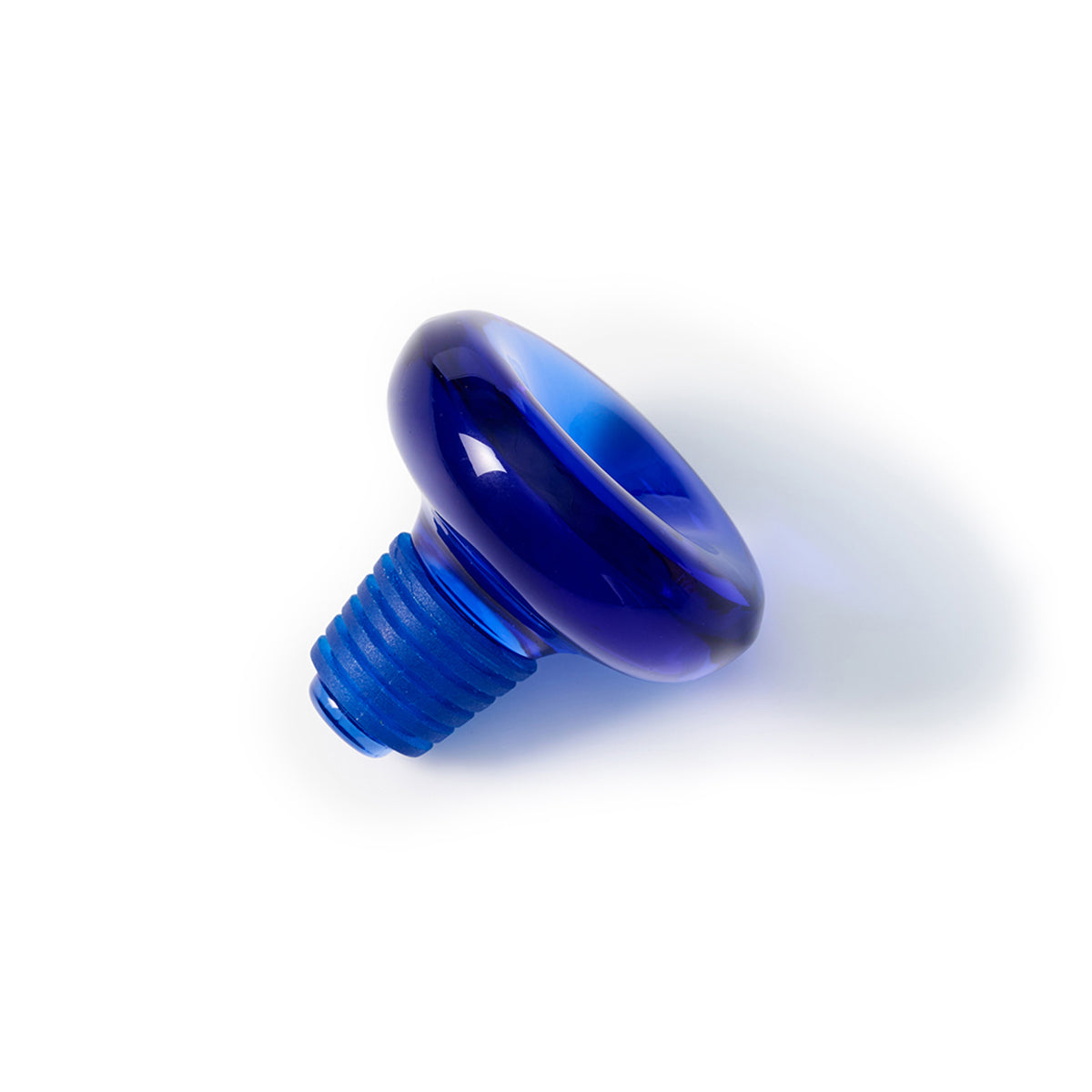 Areaware Hobknob Bottle Stopper Blue