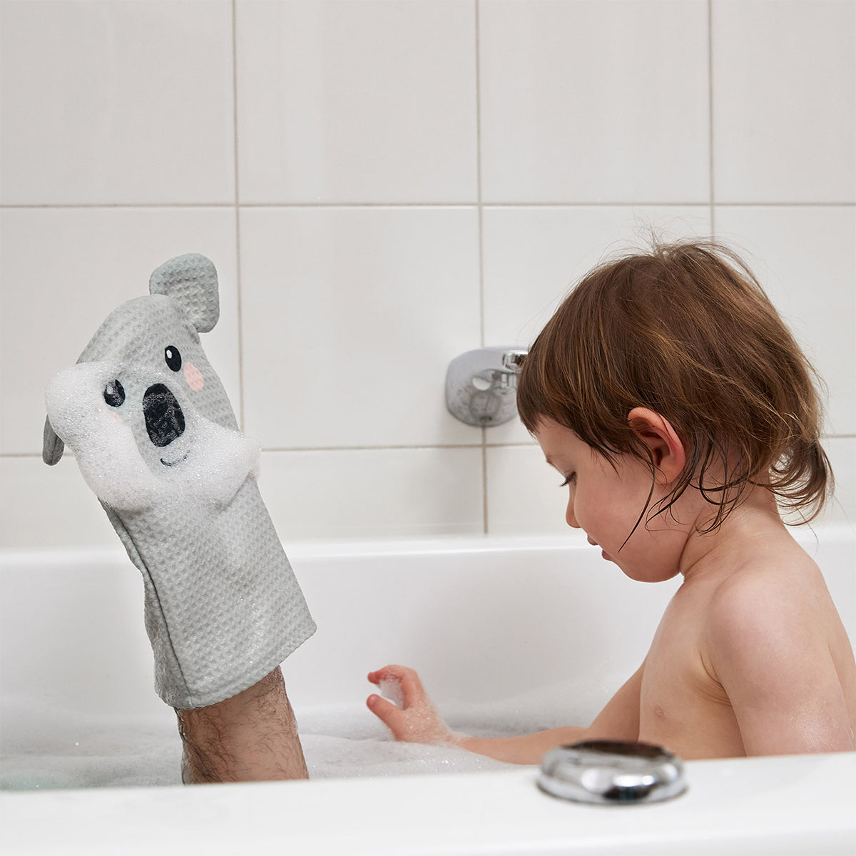 Dock & Bay Baby Wash Mitt Animal Collection Kirra Koala 100% Recycled 100% Recycled