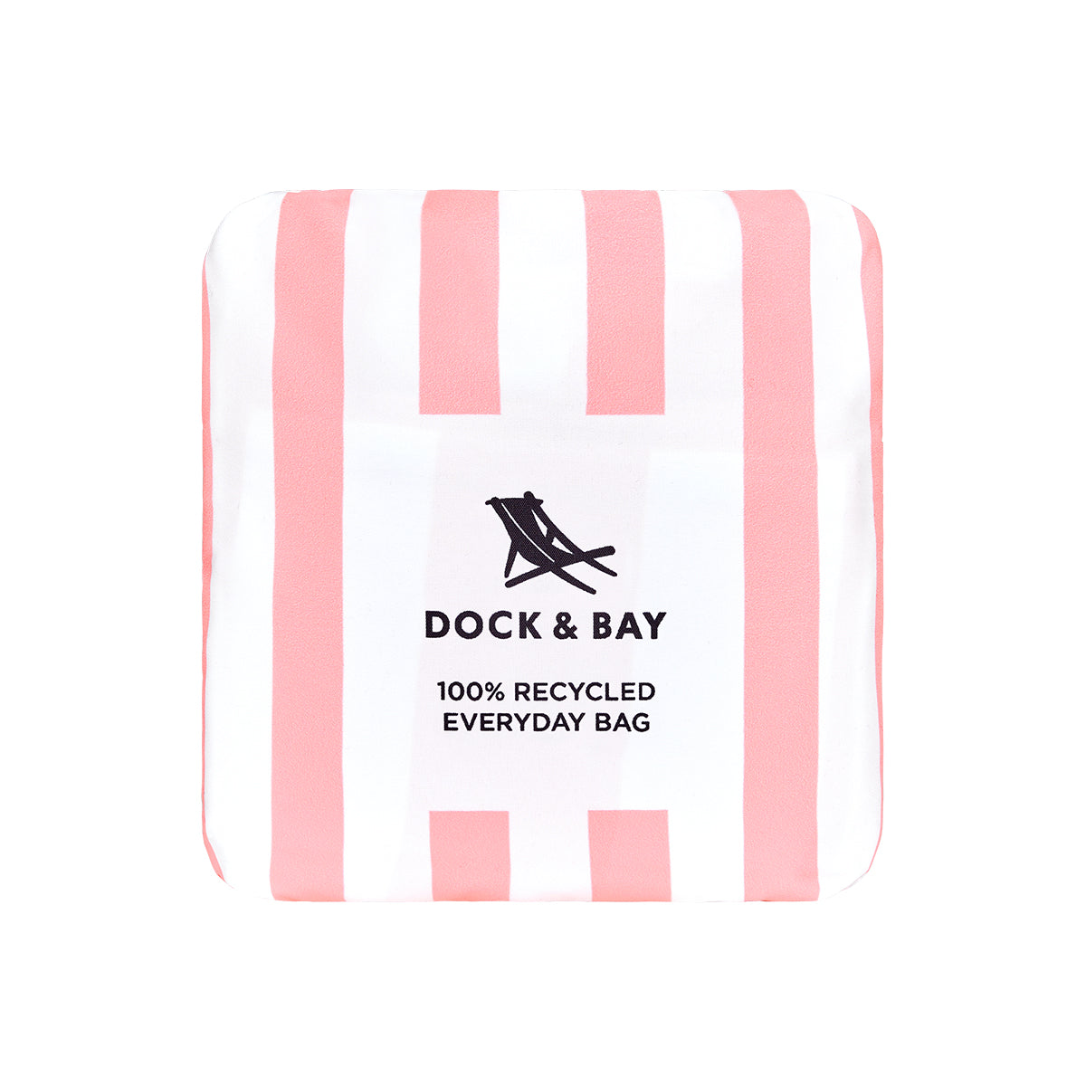 Dock & Bay Beach Tote Bag M Malibu Pink 100% Recycled 100% Recycled