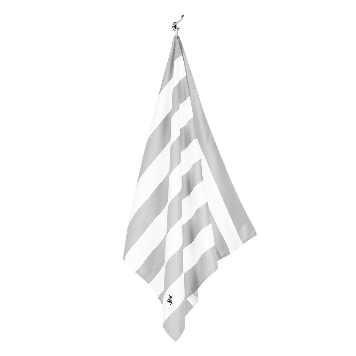 Dock & Bay Beach Towel Cabana Light Collection L Goa Grey 100% Recycled 100% Recycled