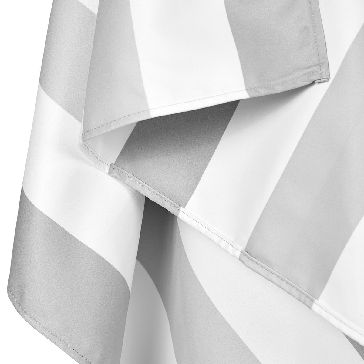 Dock & Bay Beach Towel Cabana Light Collection L Goa Grey 100% Recycled 100% Recycled