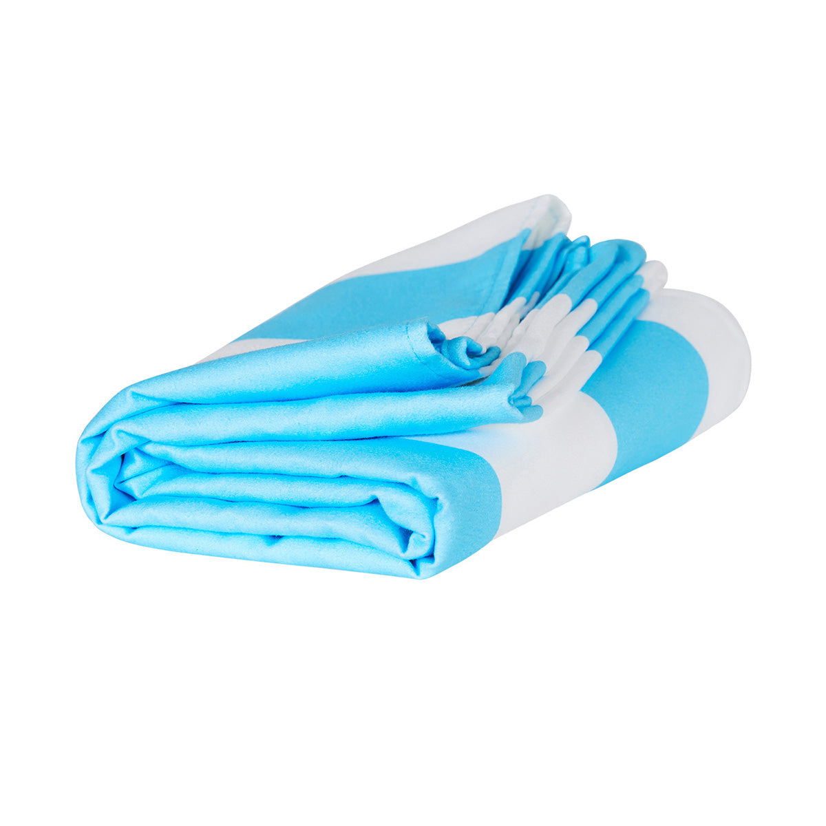 Dock & Bay Beach Towel Cabana Light Collection L Tulum Blue 100% Recycled 100% Recycled