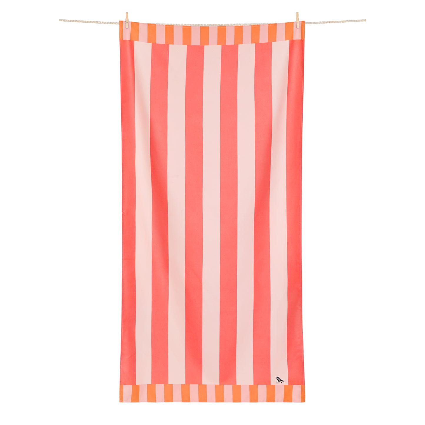 Dock & Bay Beach Towel Clubhouse Collection L Raspberry Road 100% Recycled 100% Recycled