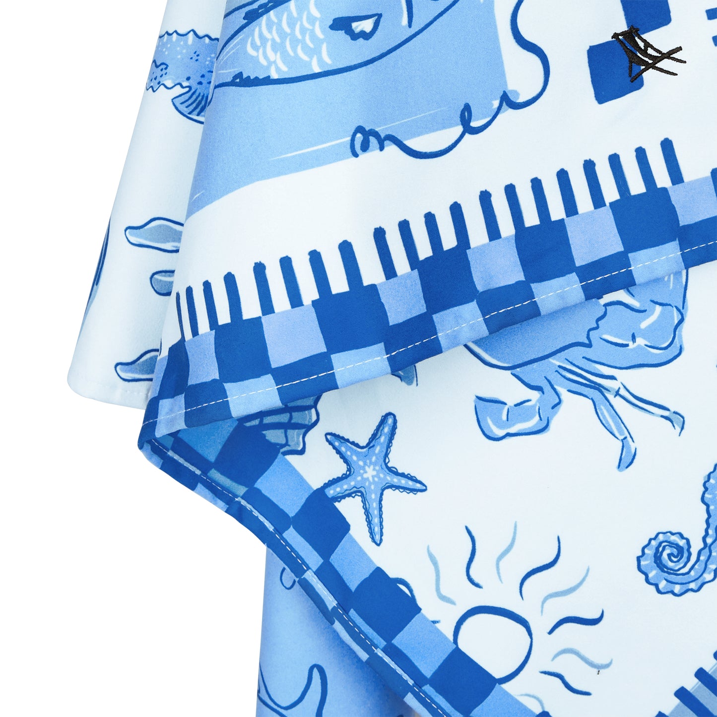 Dock & Bay Beach Towel Designed Collection L Grecian Shores 100% Recycled 100% Recycled