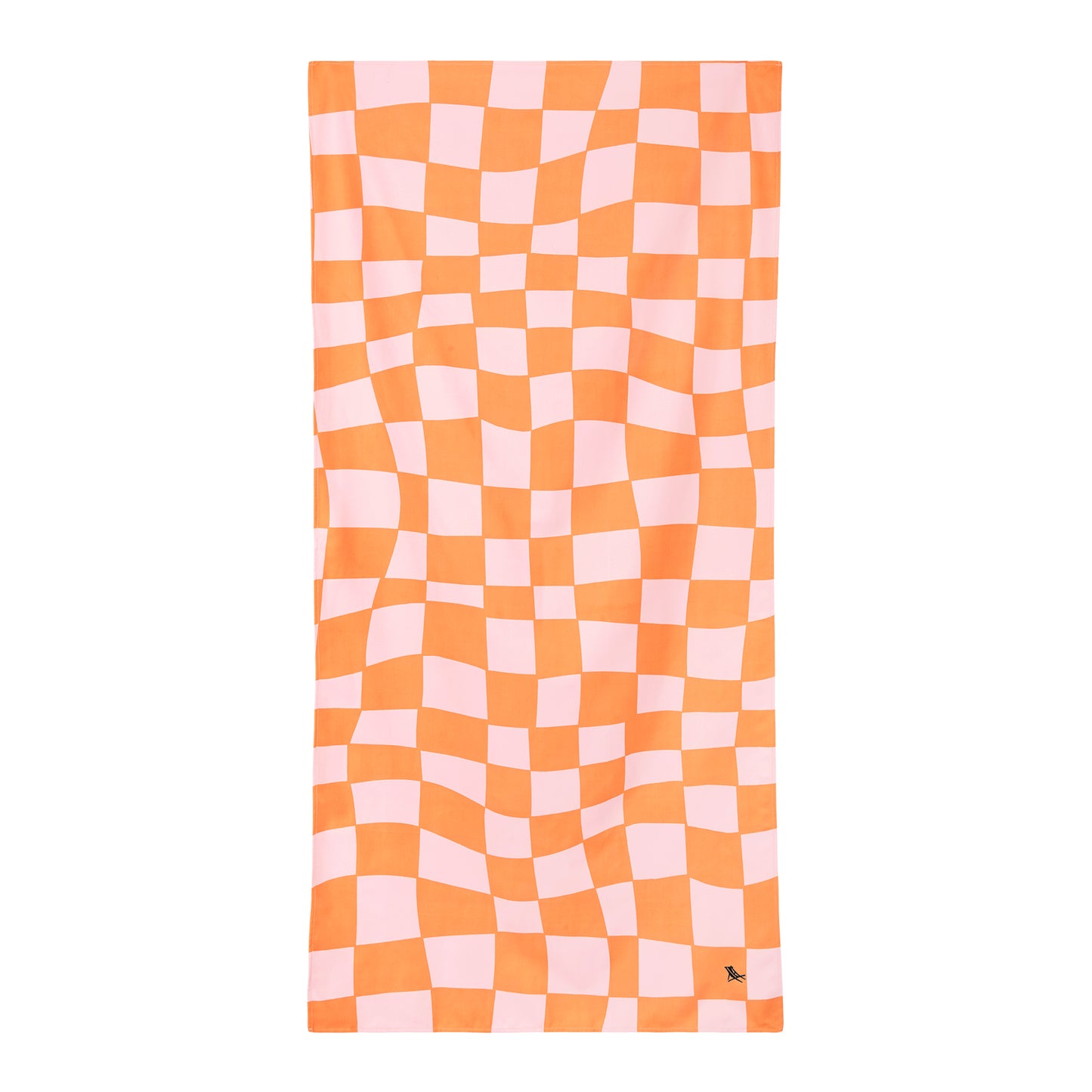 Dock & Bay Beach Towel Designed Collection L Groovy Check 100% Recycled 100% Recycled