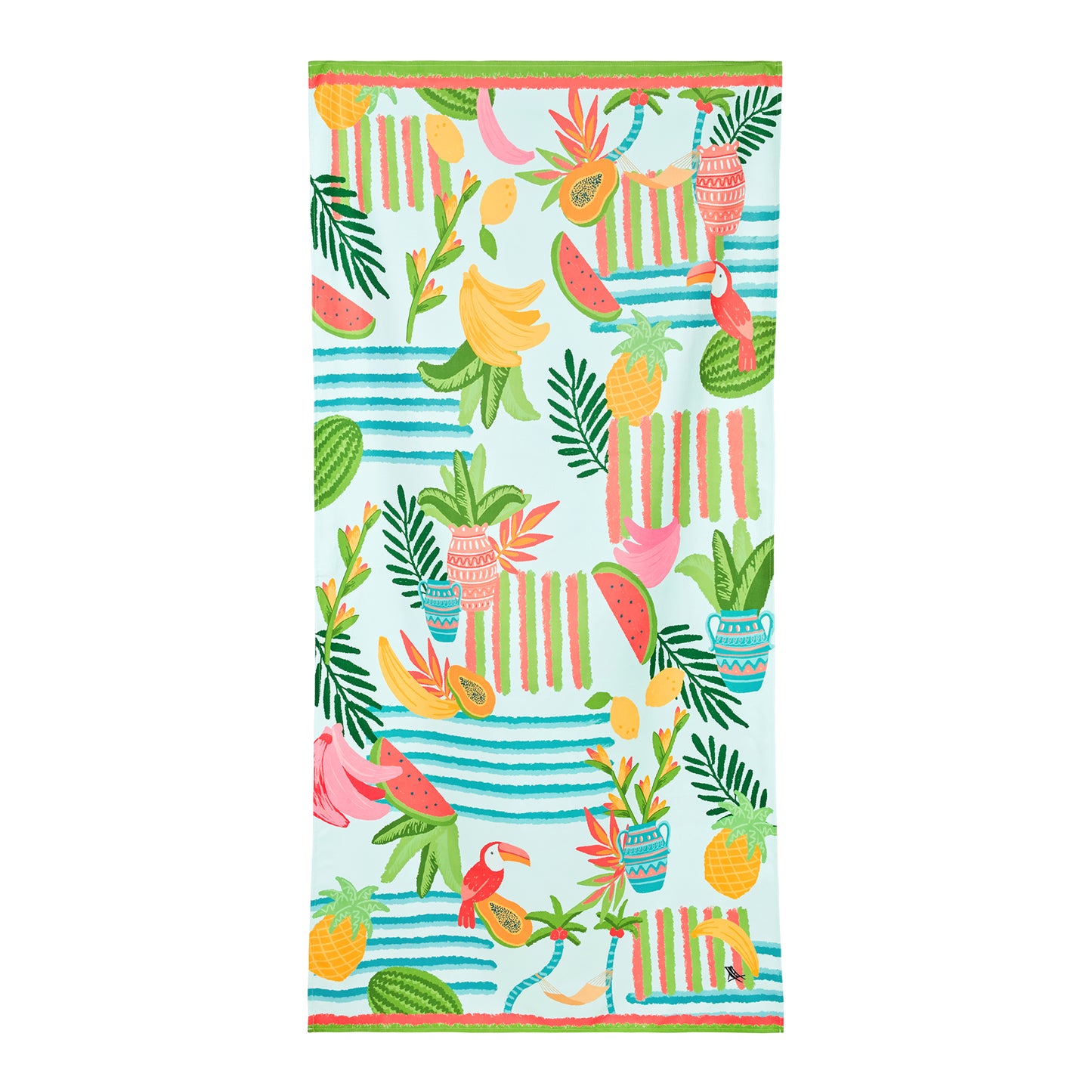 Dock & Bay Beach Towel Designed Collection L Tropicana Treat 100% Recycled 100% Recycled