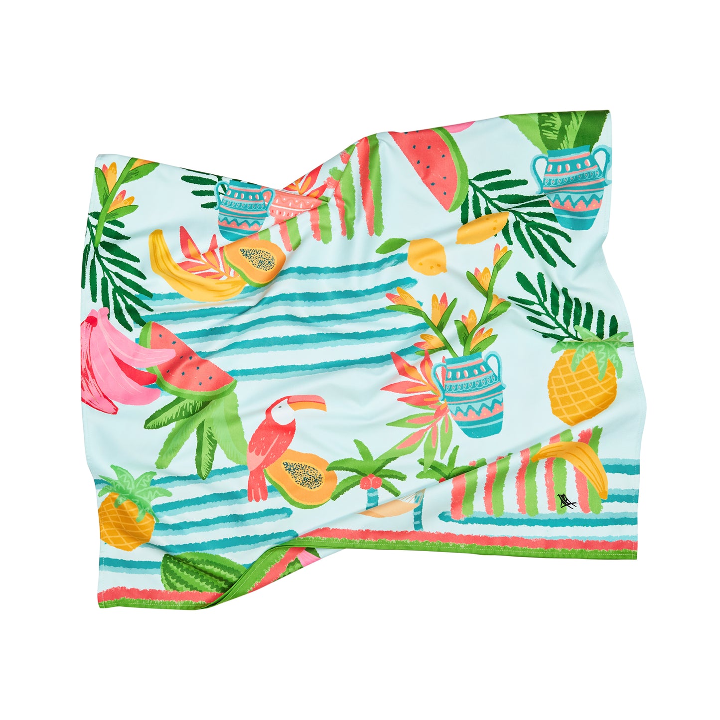 Dock & Bay Beach Towel Designed Collection L Tropicana Treat 100% Recycled 100% Recycled