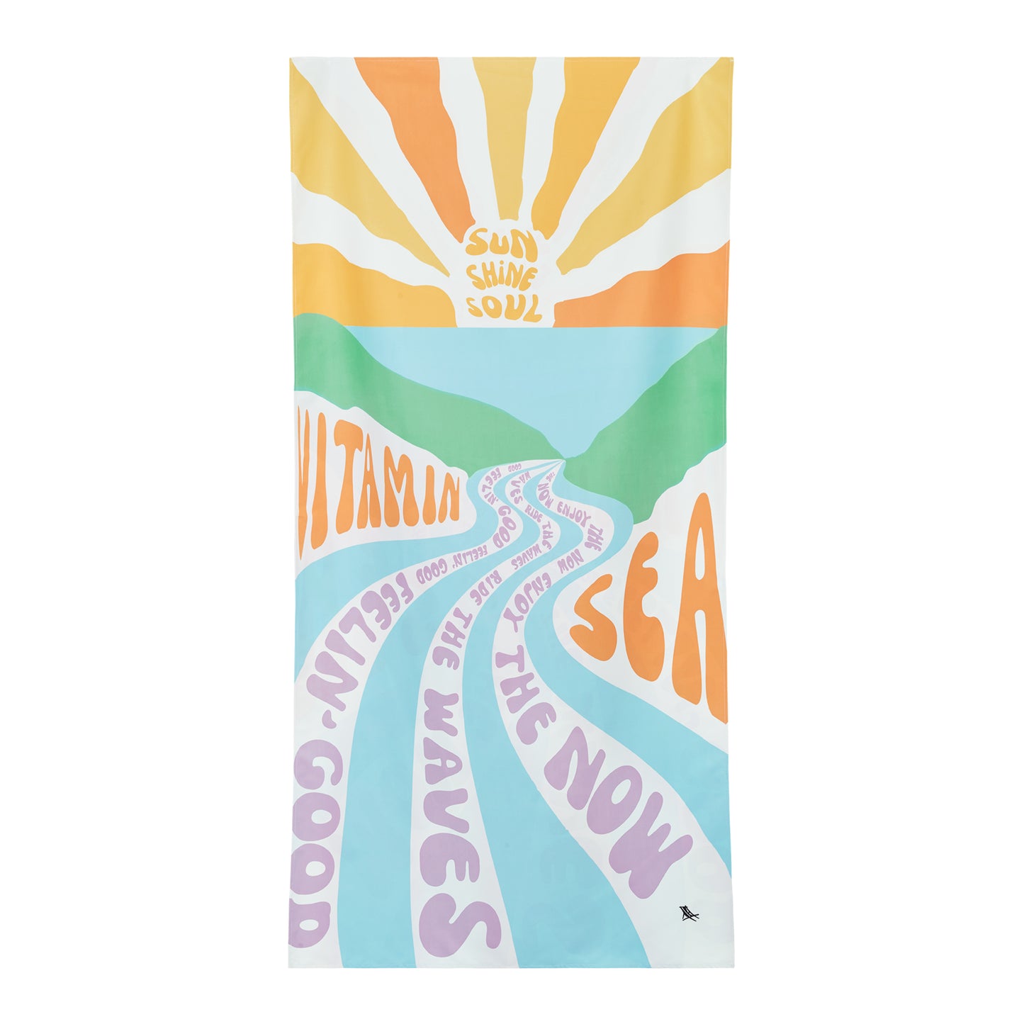 Dock & Bay Beach Towel Designed Collection L Vitamin Sea 100% Recycled 100% Recycled