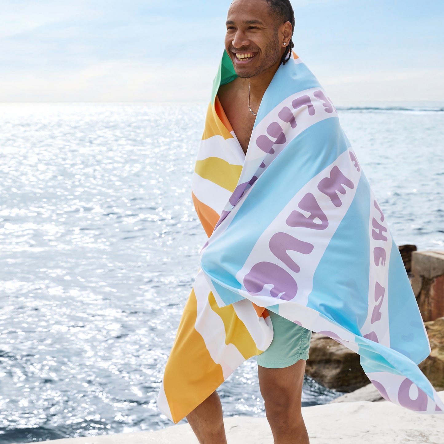 Dock & Bay Beach Towel Designed Collection L Vitamin Sea 100% Recycled 100% Recycled