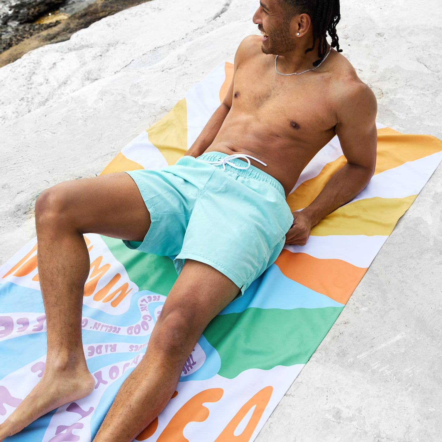 Dock & Bay Beach Towel Designed Collection L Vitamin Sea 100% Recycled 100% Recycled