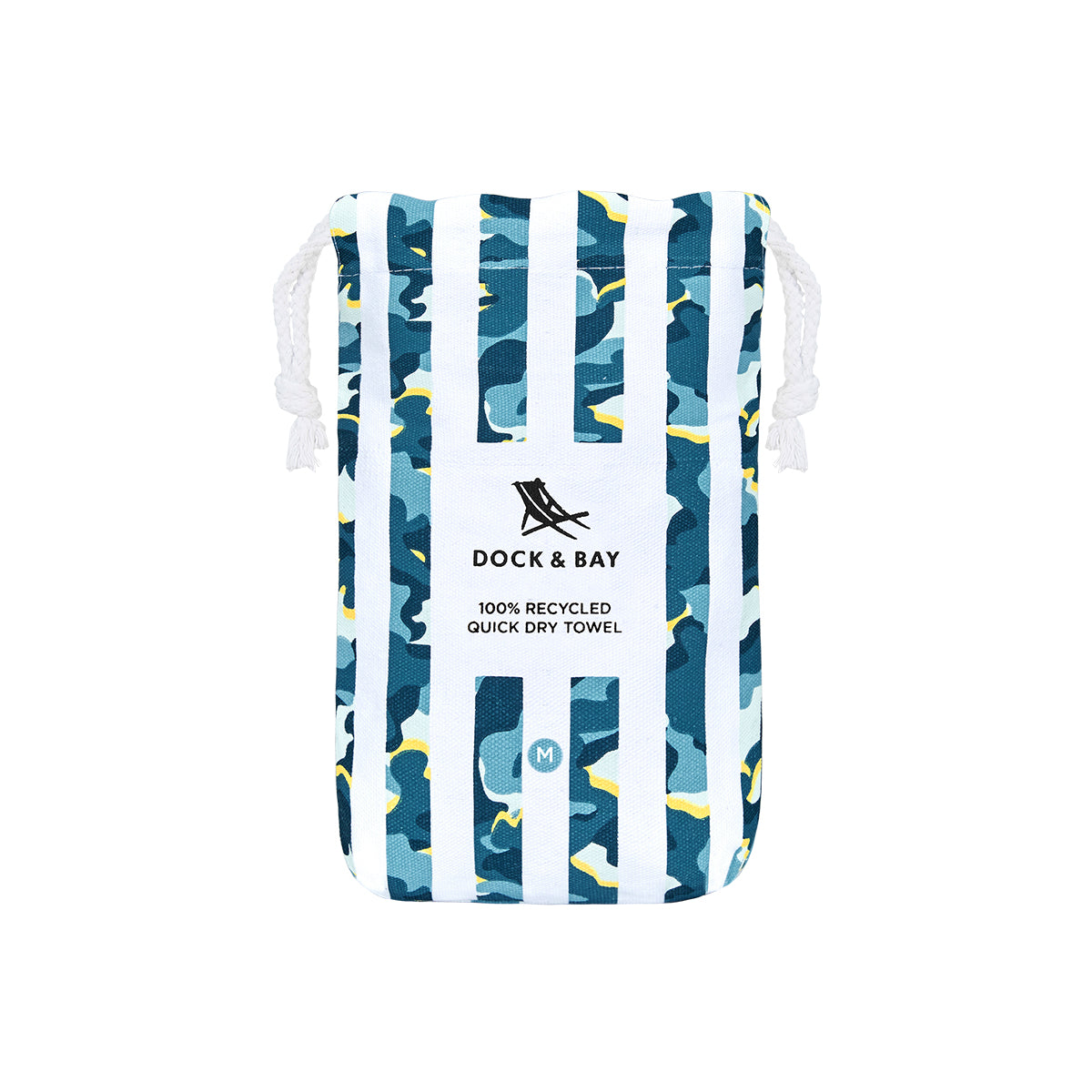 Dock & Bay Beach Towel Kids Collection M Cool Camo 100% Recycled 100% Recycled