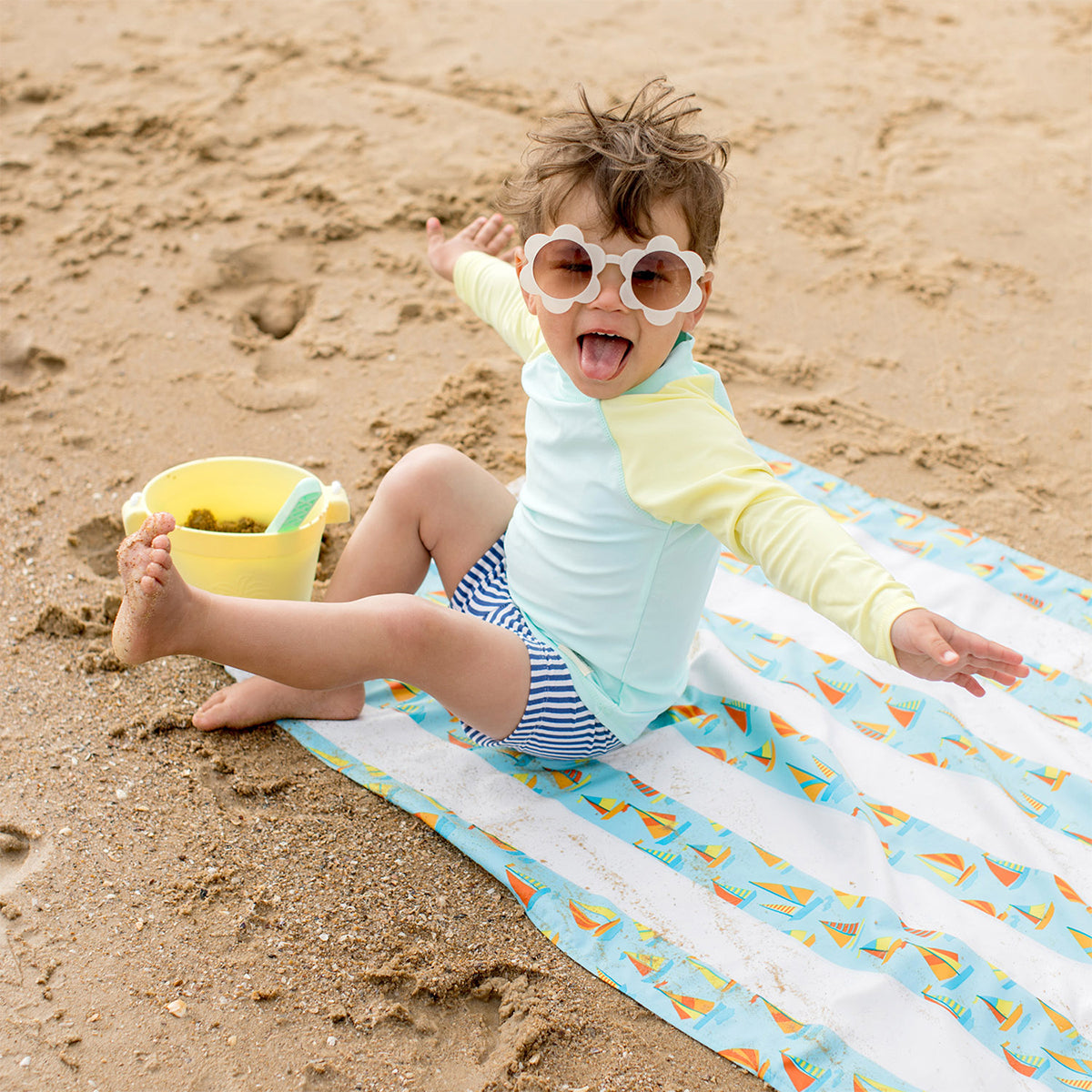 Dock & Bay Beach Towel Kids Collection M Oh Buoy 100% Recycled 100% Recycled