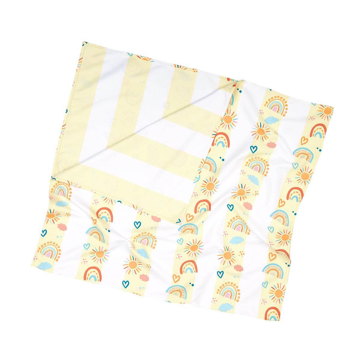 Dock & Bay Beach Towel Kids Collection M Rainbow Road 100% Recycled 100% Recycled