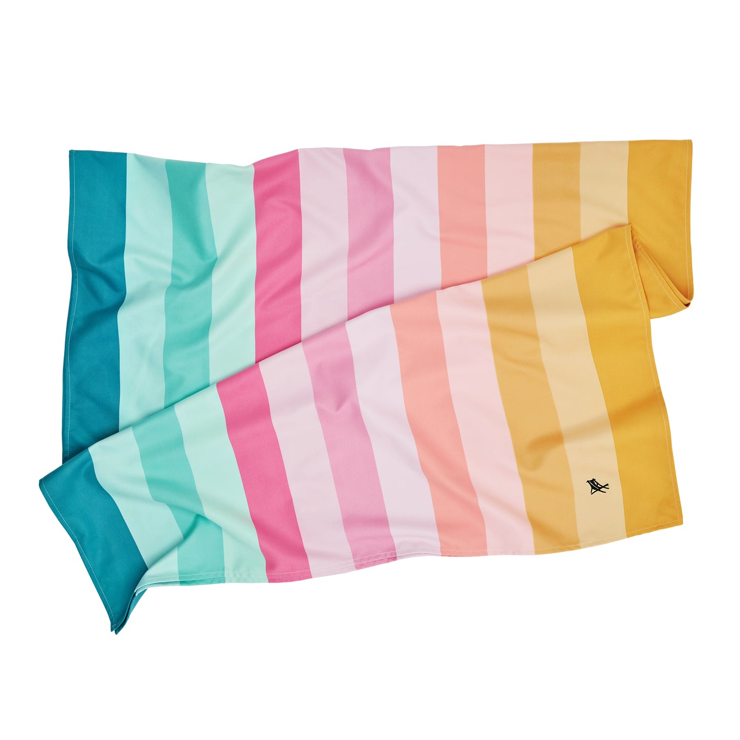 Dock & Bay Beach Towel Summer Collection L Coastal Candy 100% Recycled 100% Recycled
