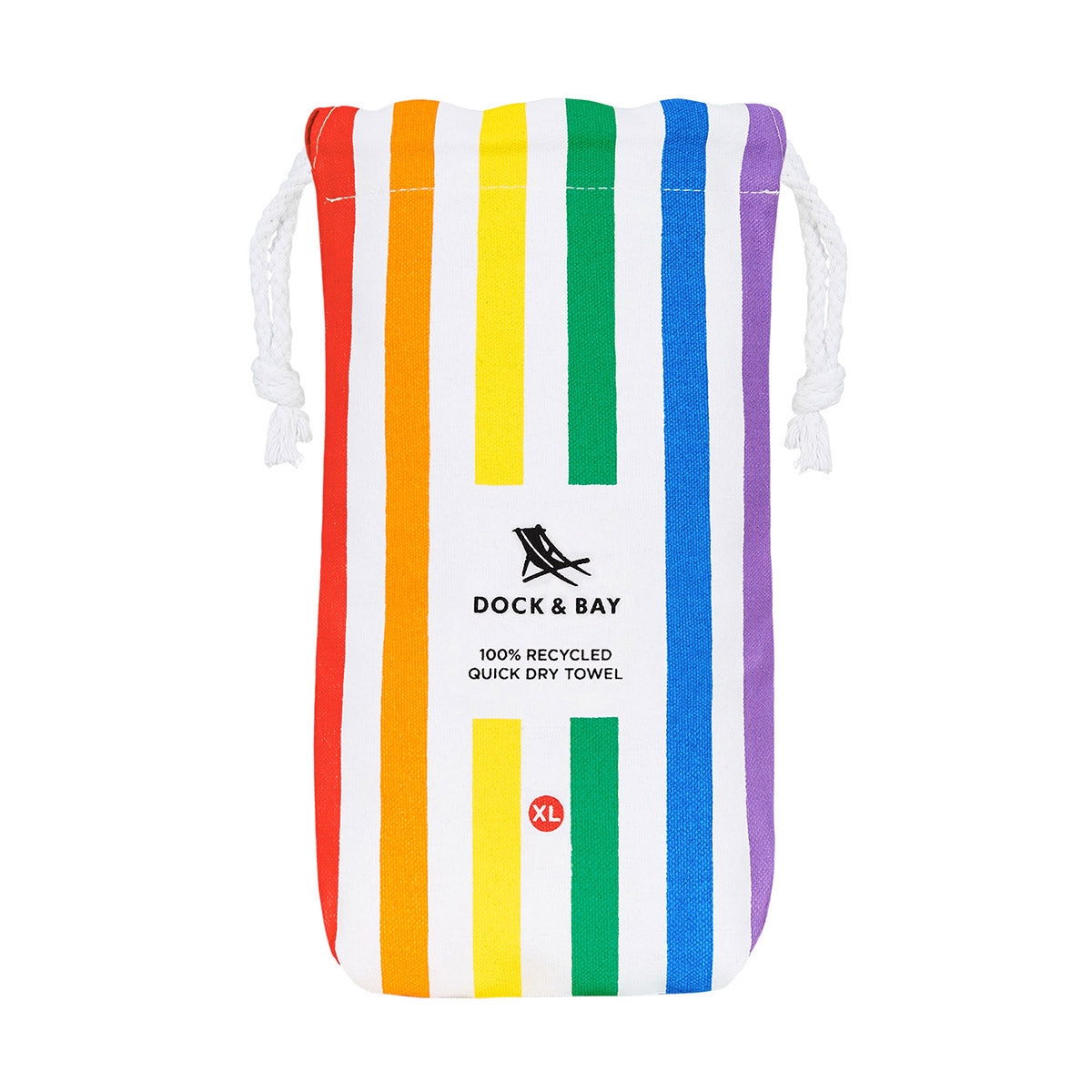 Dock & Bay Beach Towel Summer Collection XL Rainbow Skies 100% Recycled 100% Recycled