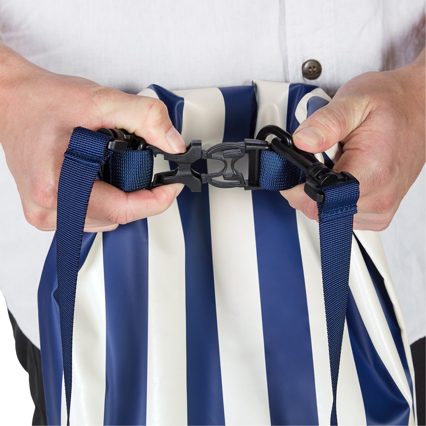 Dock & Bay Dry Bag Medium Whitsunday Blue 100% Recycled 100% Recycled