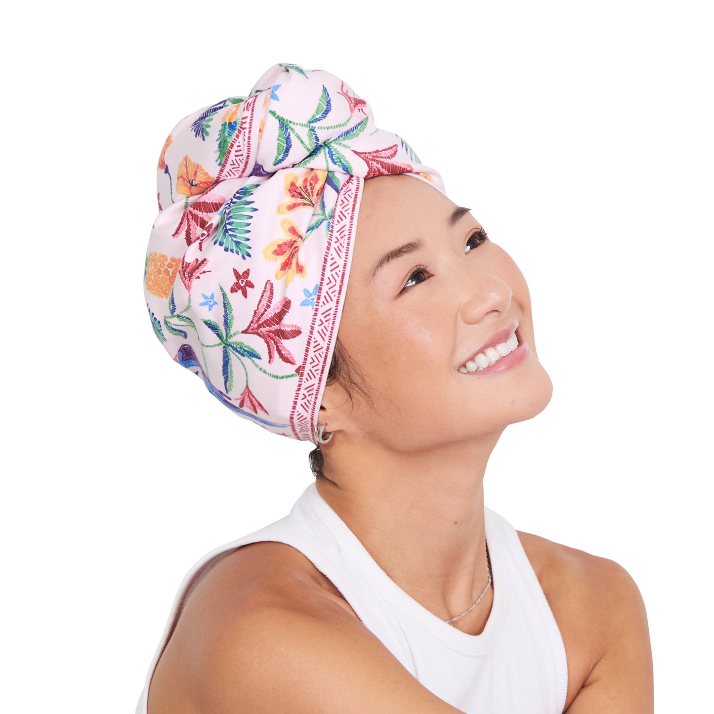 Dock & Bay Hair Wrap Collection Pink Paradise 100% Recycled 100% Recycled