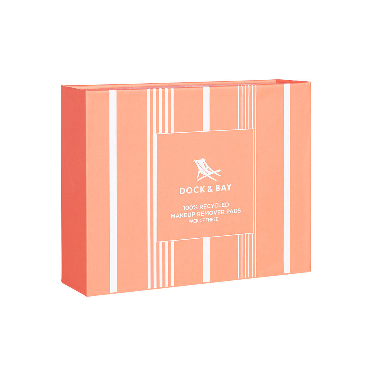 Dock & Bay Home Reusable Makeup Wipes (pk of 3) Sandalwood Terracotta 100% Recycled 100% Recycled