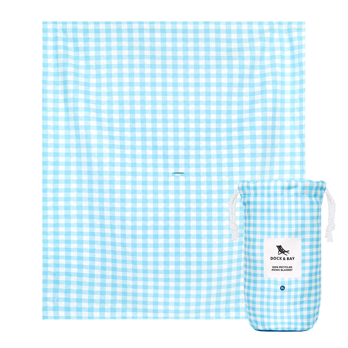 Dock & Bay Beach Blanket Extra Large Blueberry Pie 100% Recycled 100% Recycled