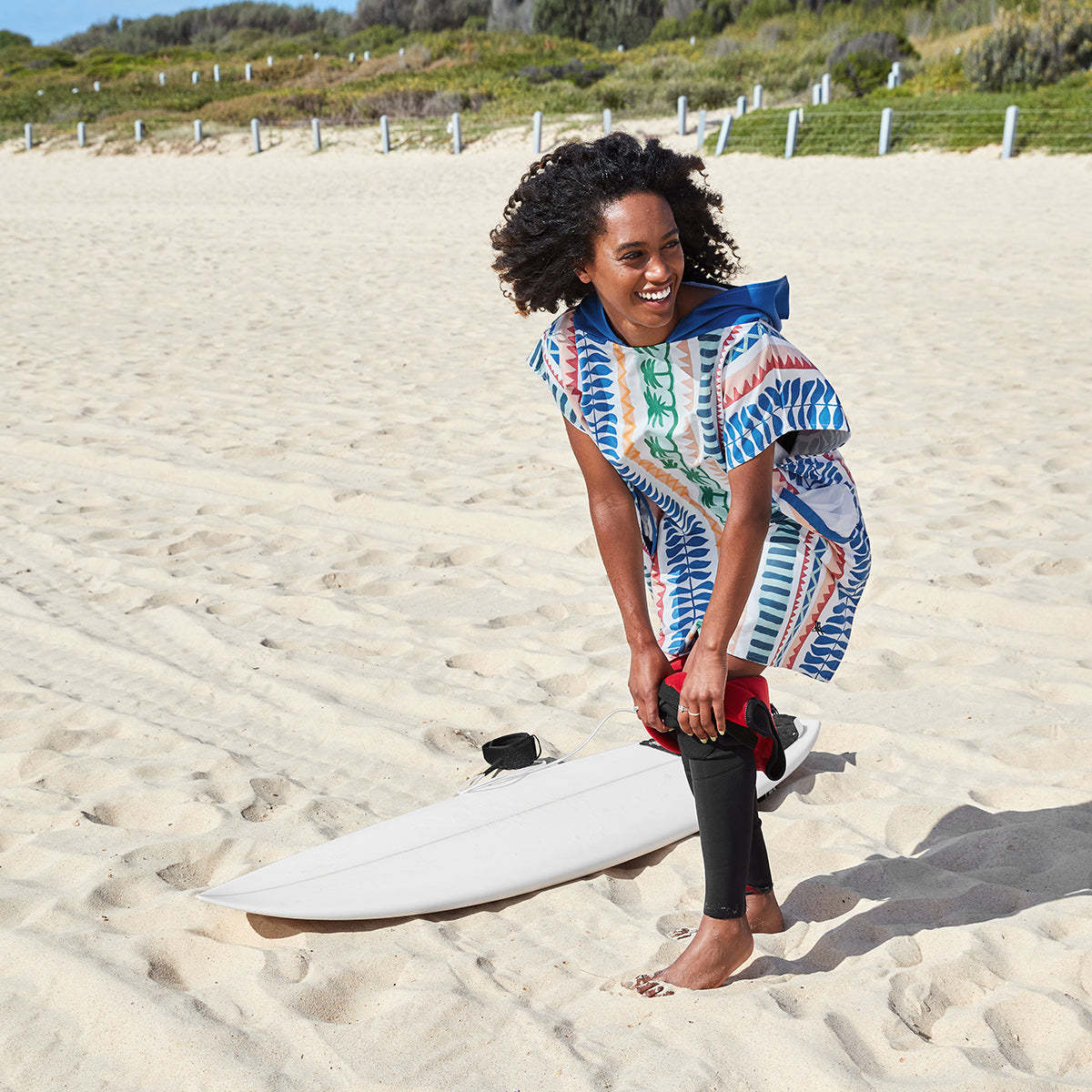 Dock & Bay Poncho Adult Collection Palm Beach 100% Recycled 100% Recycled