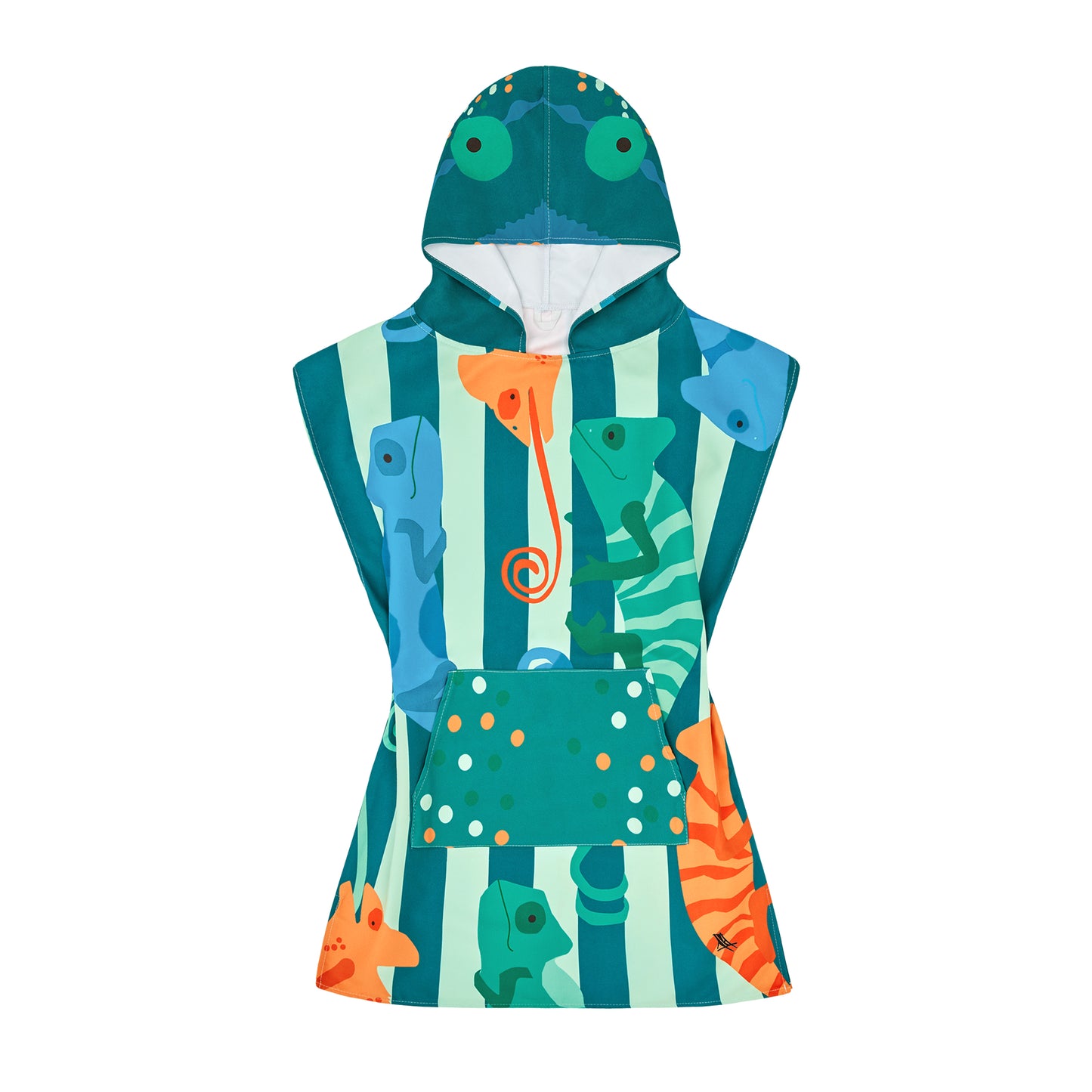 Dock & Bay Poncho Kids Patterned Collection Karma Chameleon 100% Recycled 100% Recycled