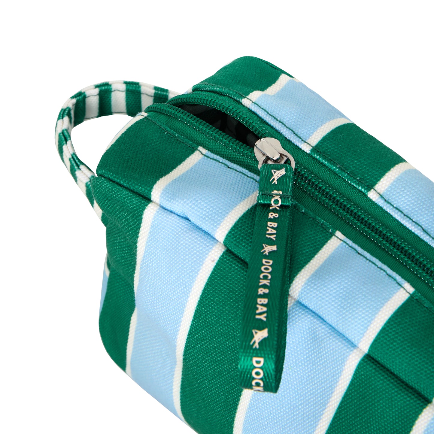 Dock & Bay Toiletry Bag Peppermint Punch 100% Recycled 100% Recycled
