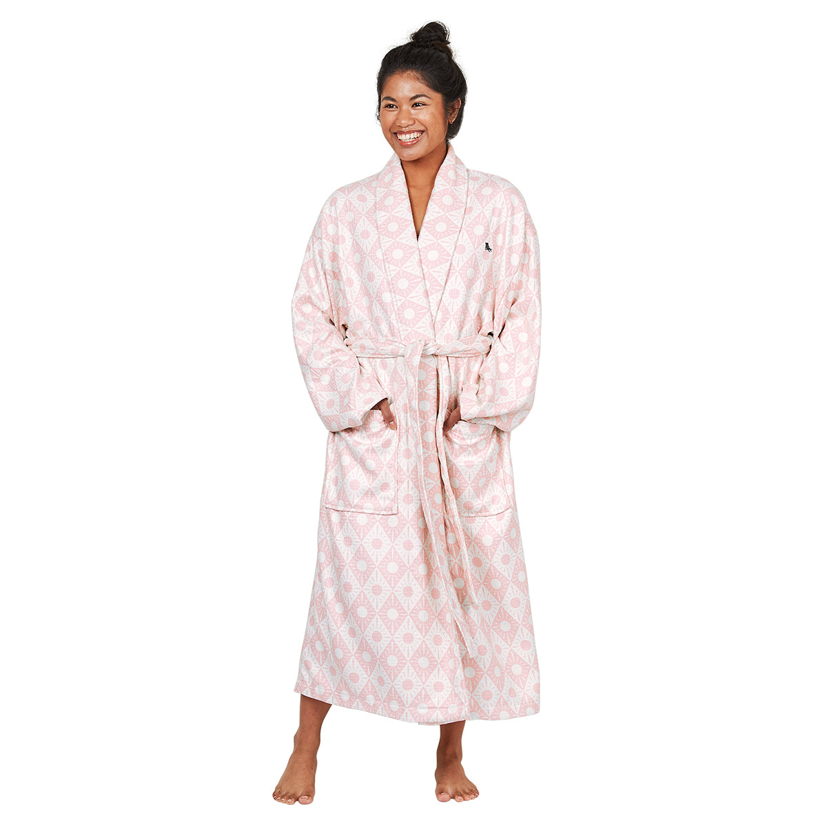 Dock & Bay Waffle Robe M/L Diamond Pink 100% Recycled 100% Recycled