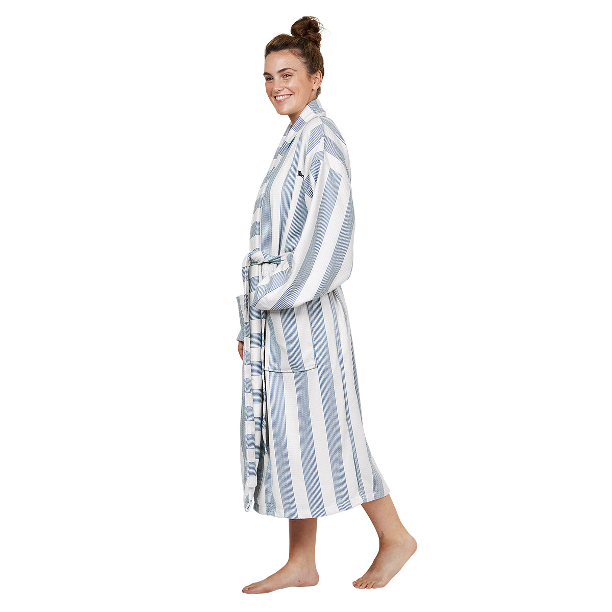 Dock & Bay Waffle Robe M/L Storm Cloud 100% Recycled 100% Recycled