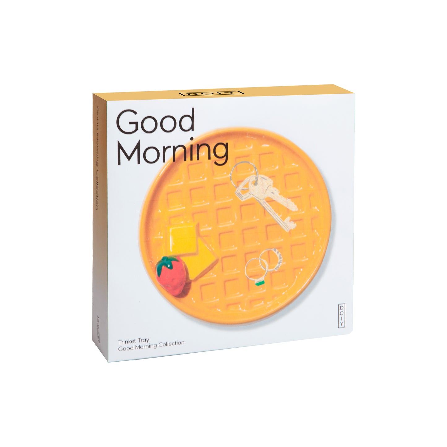 DOIY Good Morning Trinket Tray Waffle