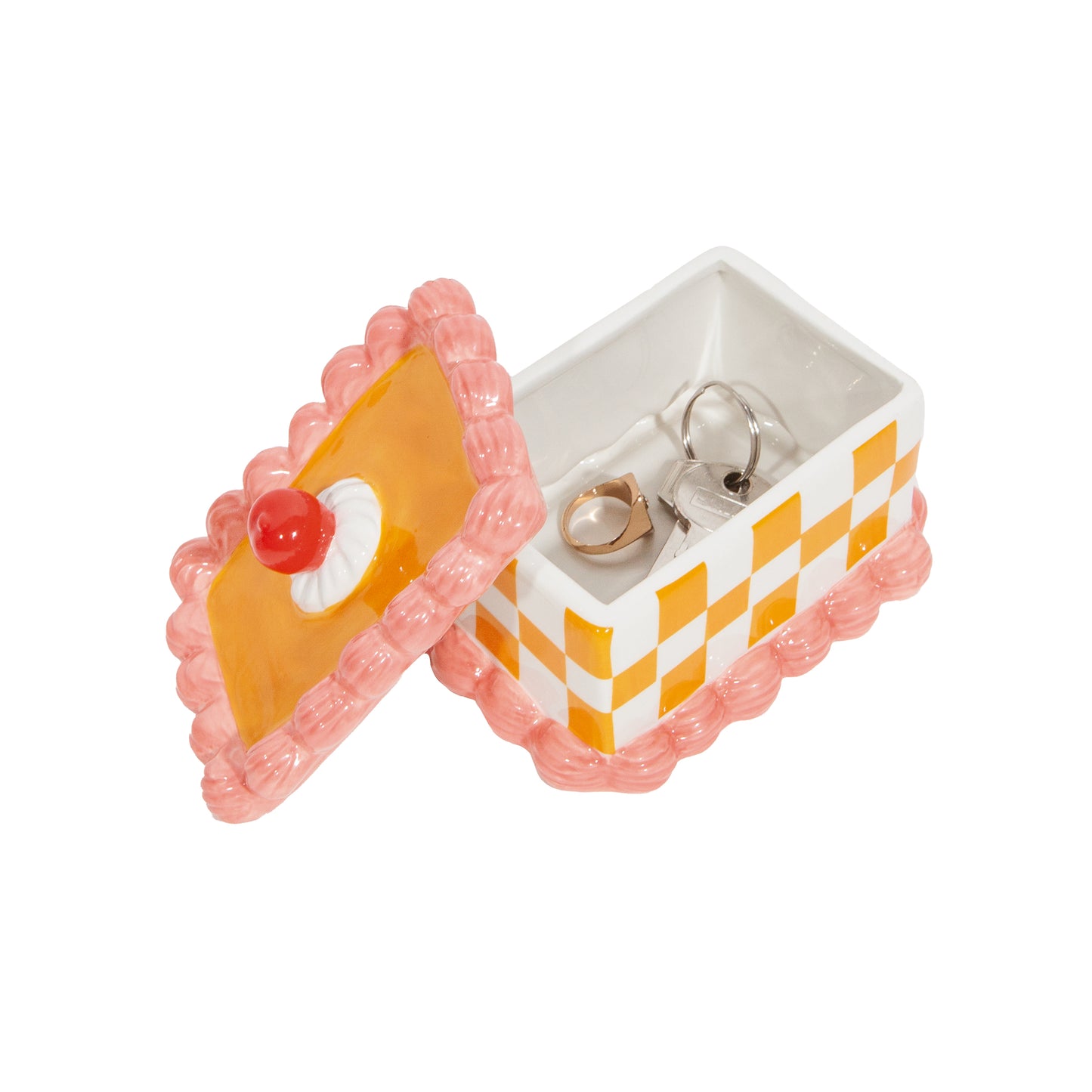 DOIY Sweetie Storage Box Cake Rectangle