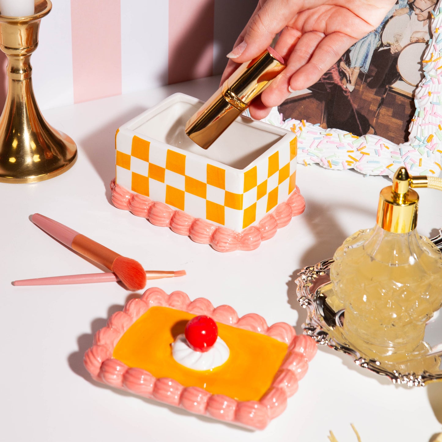 DOIY Sweetie Storage Box Cake Rectangle