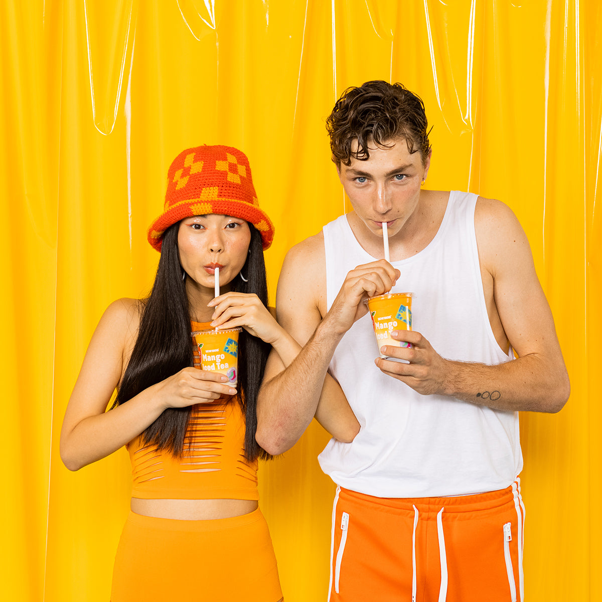 Eat My Socks Socks Iced Tea Mango (2 pairs)