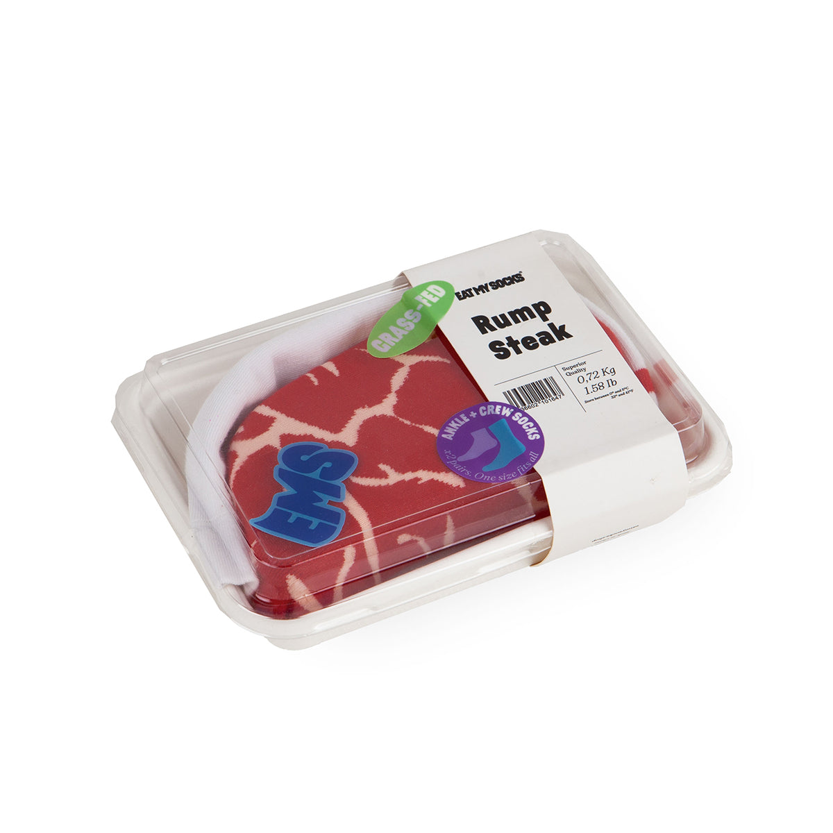 Eat My Socks Socks Rump Steak (2 pairs)