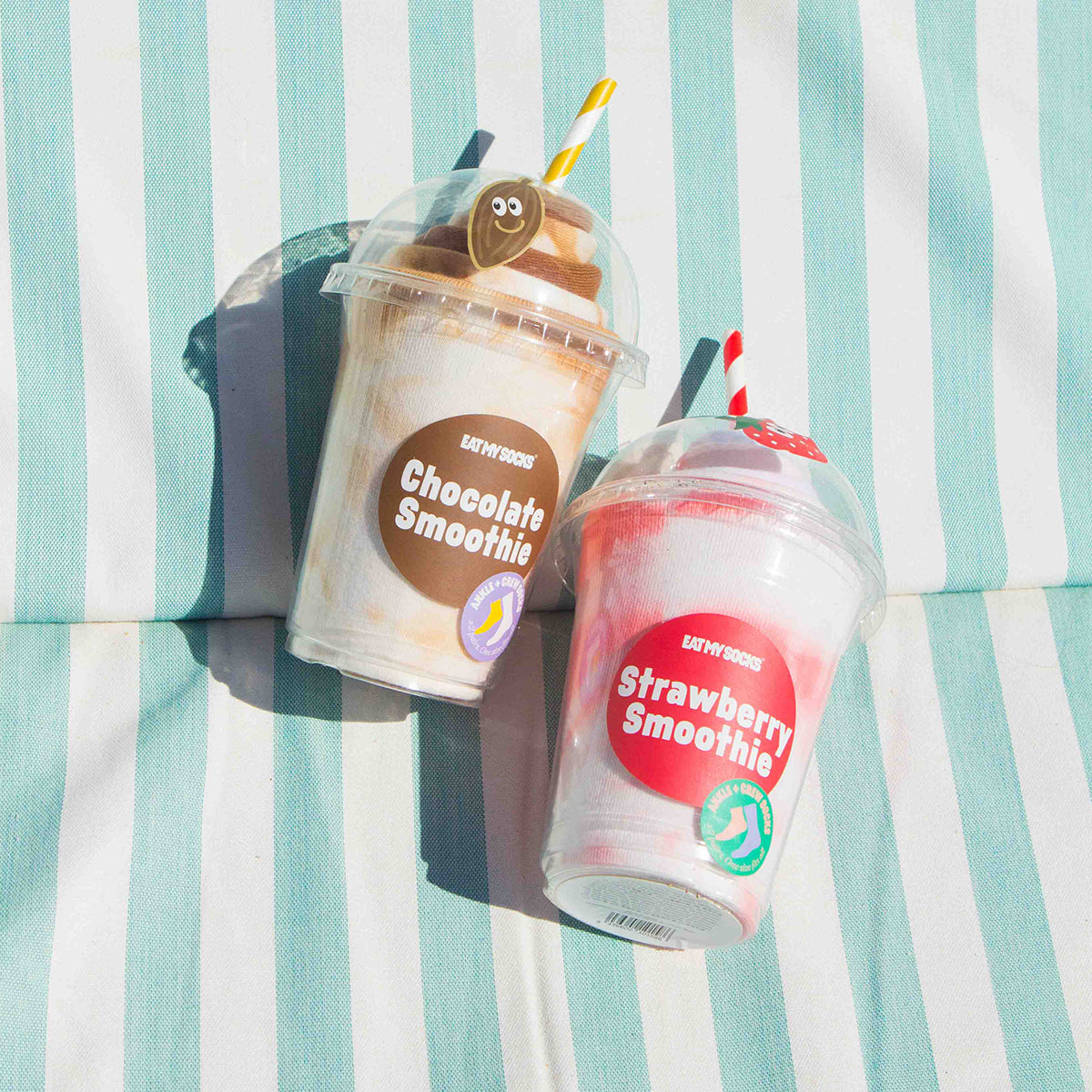 Eat My Socks Socks Smoothie Chocolate (2 pairs)