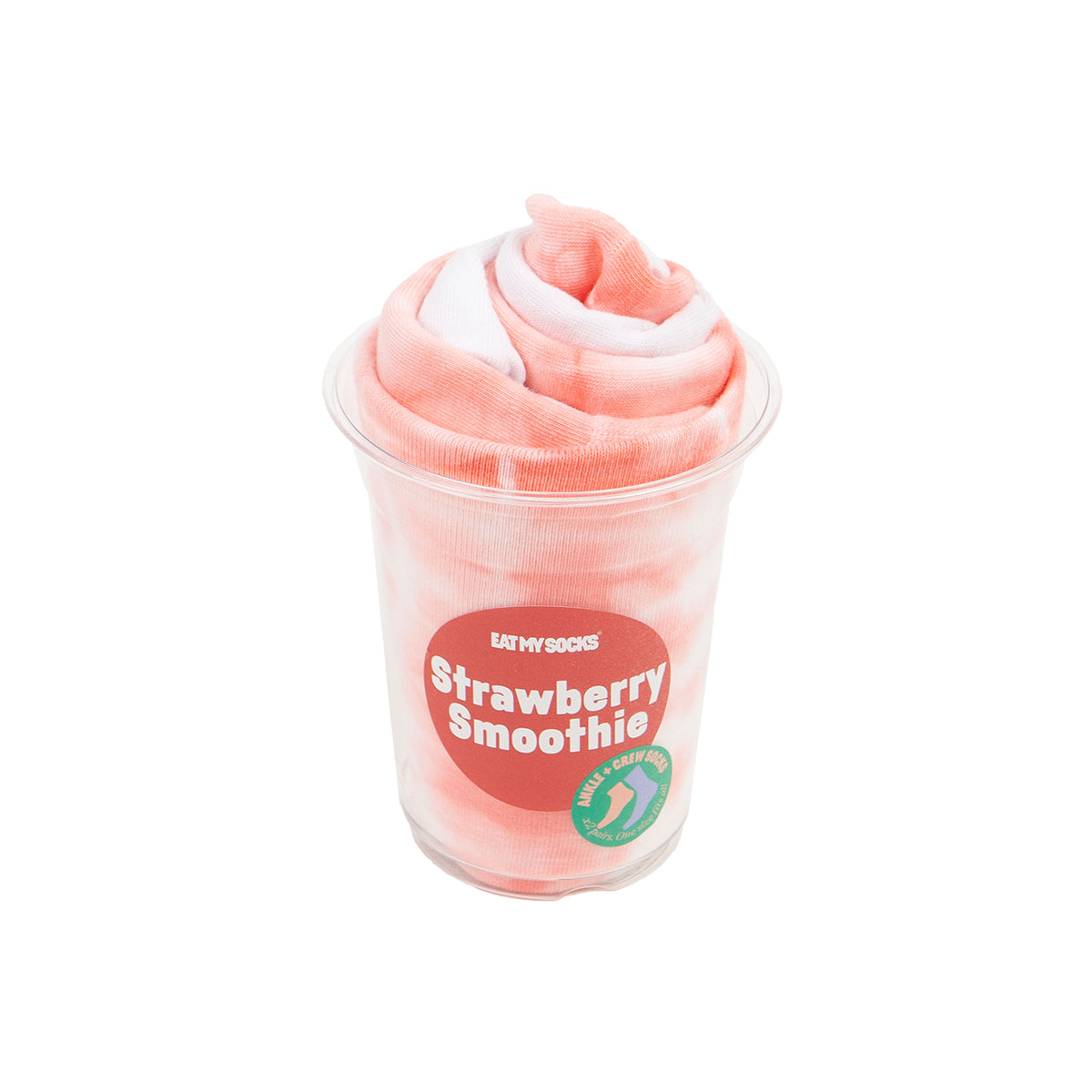 Eat My Socks Socks Smoothie Strawberry (2 pairs)