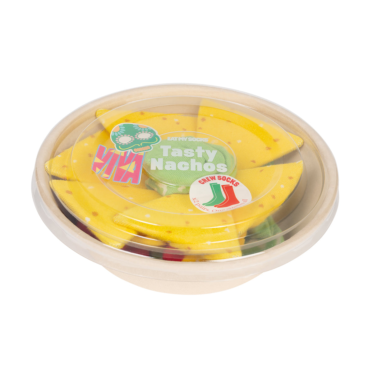 Eat My Socks Socks Tasty Nachos (2 pairs)