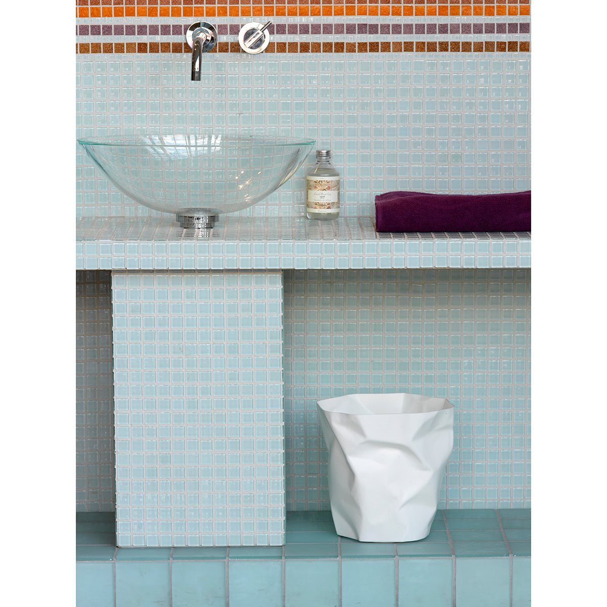 Essey Mini Bin Bin White Trash Can Trash Can