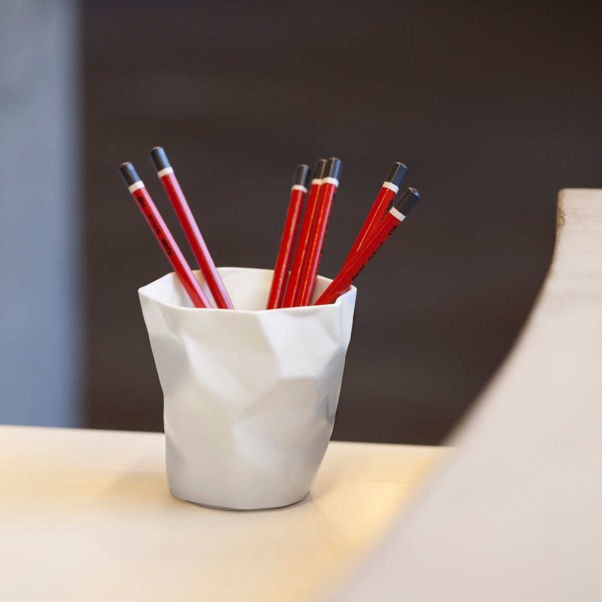 Essey Pen Pen White Desk Tidy Desk Tidy