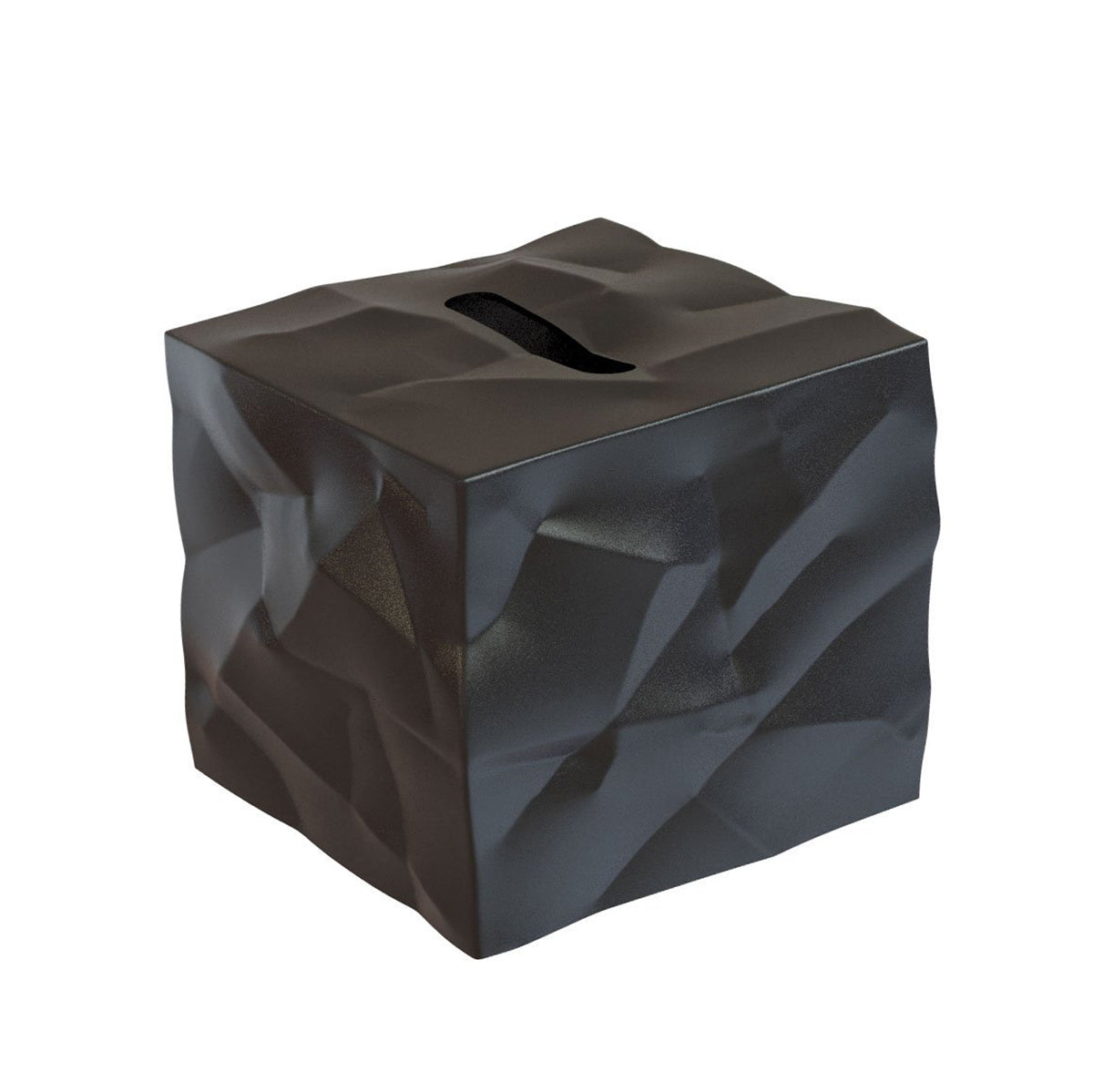Essey Wipy Cube Black Tissue Box Cover Tissue Box Cover