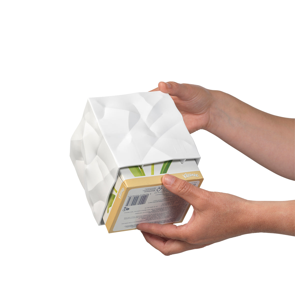 Essey Wipy Cube White Tissue Box Cover Tissue Box Cover