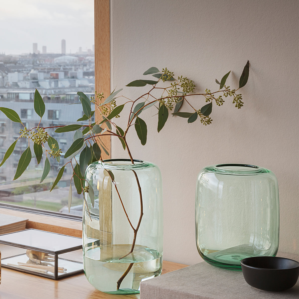 Eva Solo Acorn Vase 16.5cm Mint Green